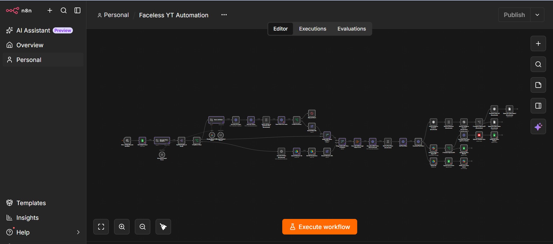 Faceless YouTube Video Automation