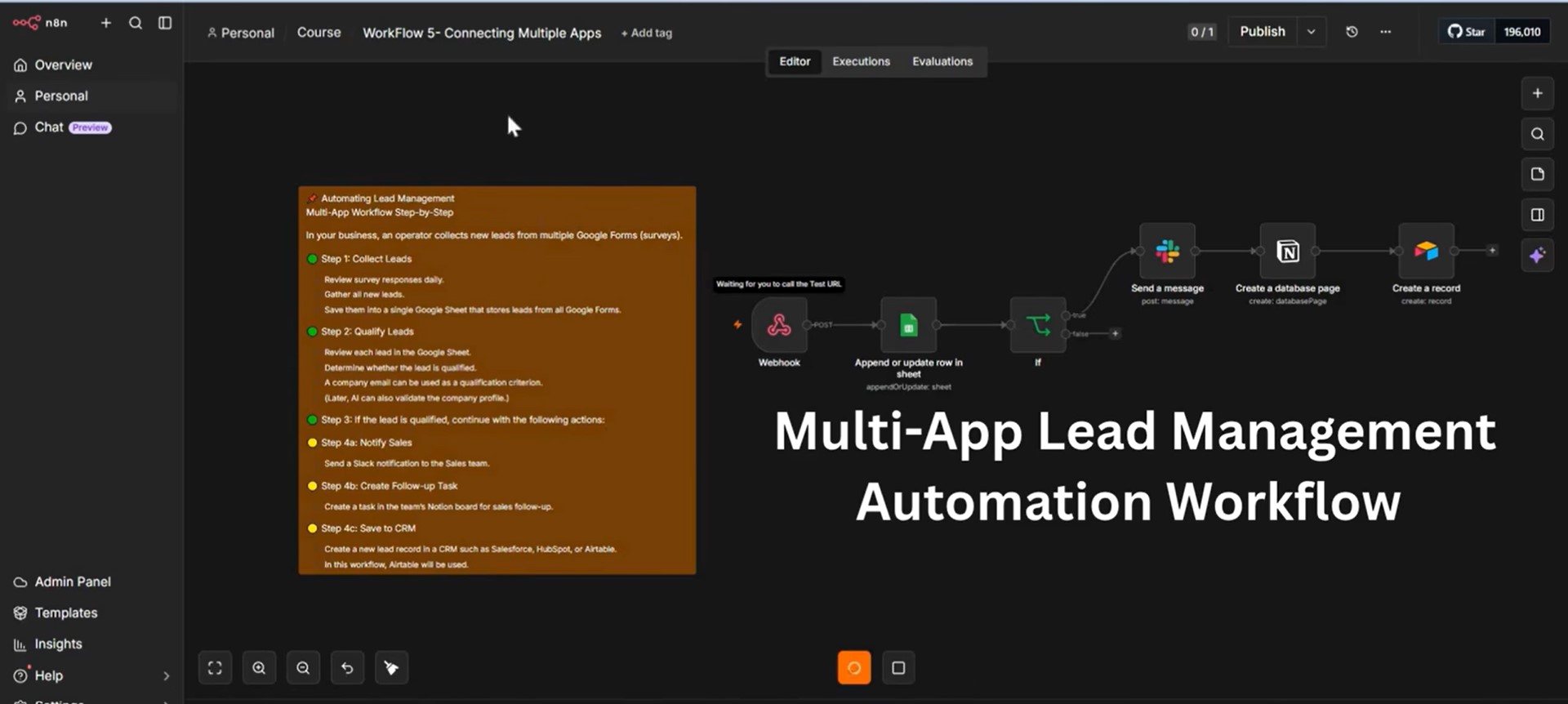 Multi-App Lead Management Automation